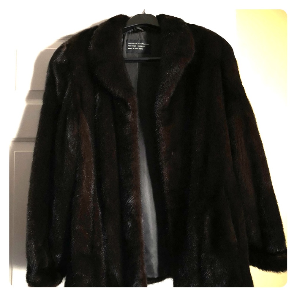 Black Fur Coat